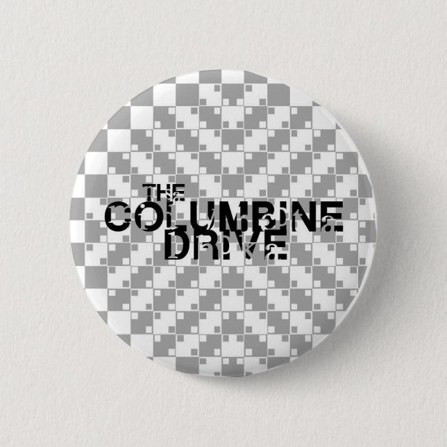 Macaron Rond 5 Cm Bouton d'illusion optique (Devant)