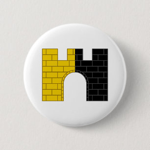 Macaron Rond 5 Cm Bouton d'insigne Barony de Ponte Alto Populace
