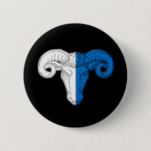 Macaron Rond 5 Cm Bouton d'insigne de la province du désert d'argent