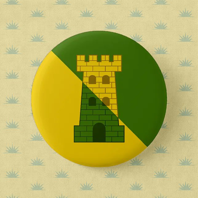 Macaron Rond 5 Cm Bouton d'insigne d'insigne de la population de Fet (Créateur téléchargé)