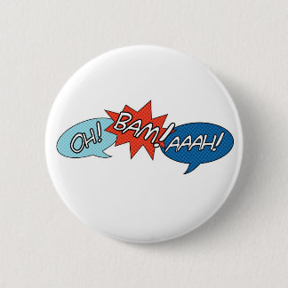 Macaron Rond 5 Cm Bouton d'Obama