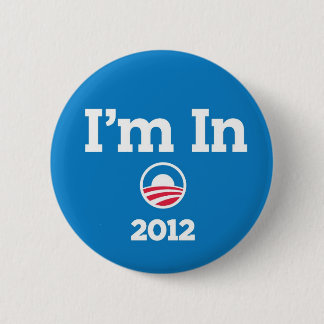 Macaron Rond 5 Cm Bouton d'Obama 2012