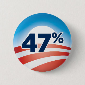 Macaron Rond 5 Cm Bouton d'Obama de 47 pour cent