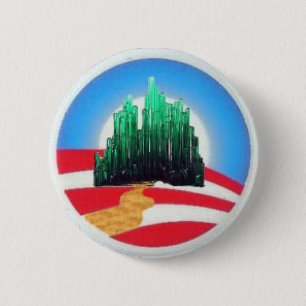 Macaron Rond 5 Cm Bouton d'Obama once