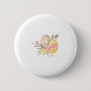 Macaron Rond 5 Cm Bouton d'oeuf de Pâques coloré