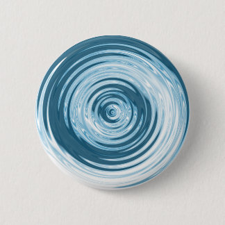 Macaron Rond 5 Cm Bouton d'ondulation de l'eau
