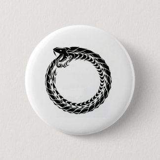 Macaron Rond 5 Cm Bouton d'Ouroboros