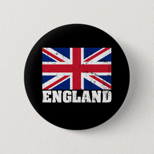 Macaron Rond 5 Cm Bouton Drapeau Anglais Union Jack