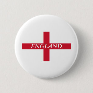 Macaron Rond 5 Cm Bouton Drapeau d'Angleterre