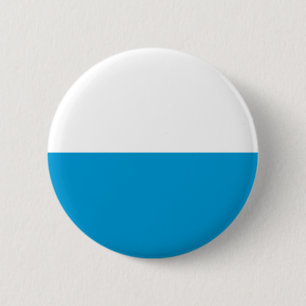 Macaron Rond 5 Cm Bouton Drapeau de Bavière