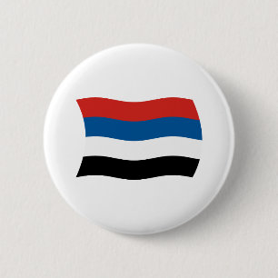 Macaron Rond 5 Cm Bouton Drapeau des peuples autochtones de Colombie