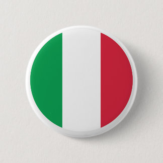 Macaron Rond 5 Cm Bouton Drapeau Italien