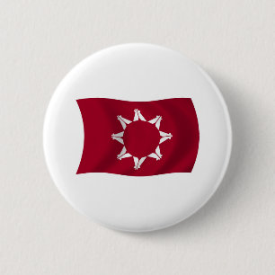 Macaron Rond 5 Cm Bouton Drapeau Oglala Lakota