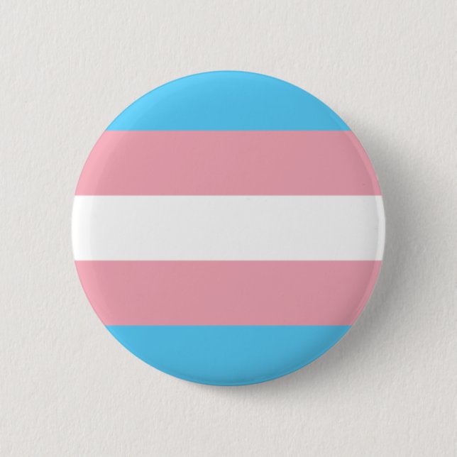 Macaron Rond 5 Cm Bouton Drapeau transversal (Devant)