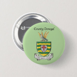 Macaron Rond 5 Cm Bouton du comté de Donegal