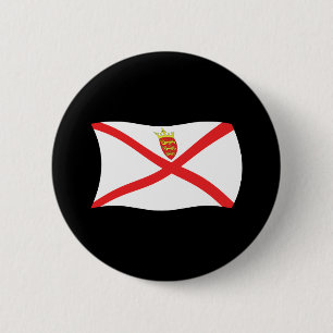Macaron Rond 5 Cm Bouton du drapeau de Jersey