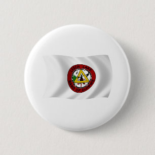 Macaron Rond 5 Cm Bouton du drapeau de la réserve de Leech Lake