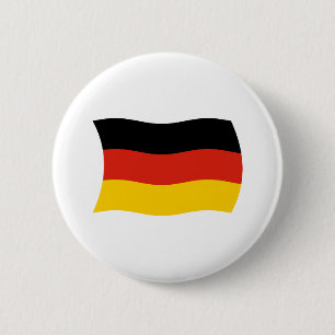 Macaron Rond 5 Cm Bouton du drapeau de l'Allemagne
