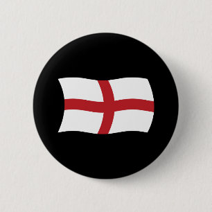 Macaron Rond 5 Cm Bouton du drapeau de l'Angleterre