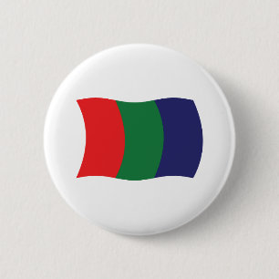 Macaron Rond 5 Cm Bouton du drapeau de Mars