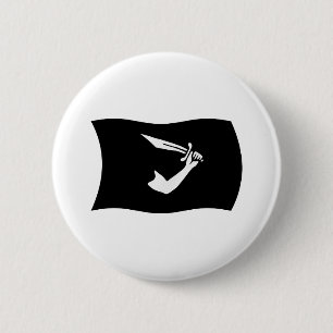 Macaron Rond 5 Cm Bouton du drapeau de Thomas Tew