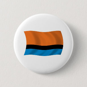 Macaron Rond 5 Cm Bouton du drapeau des Chagossiens