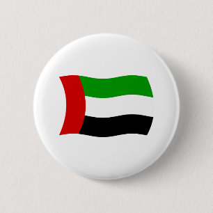 Macaron Rond 5 Cm Bouton du drapeau des Émirats arabes unis