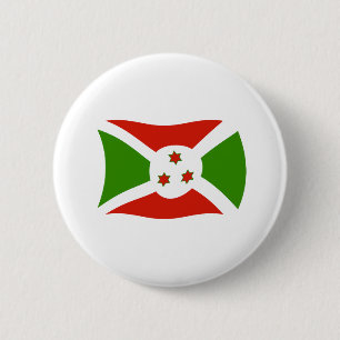 Macaron Rond 5 Cm Bouton du drapeau du Burundi