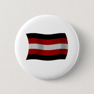 Macaron Rond 5 Cm Bouton du drapeau du satanisme