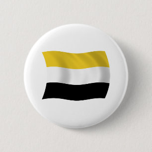 Macaron Rond 5 Cm Bouton du drapeau garifuna