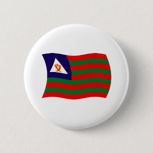 Macaron Rond 5 Cm Bouton du drapeau tribal Bubi