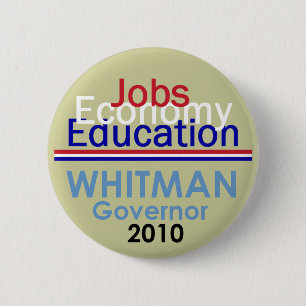 Macaron Rond 5 Cm Bouton du Gouverneur de WHITMAN