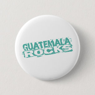 Macaron Rond 5 Cm Bouton du Guatemala