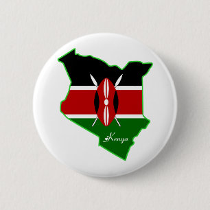 Macaron Rond 5 Cm Bouton du Kenya