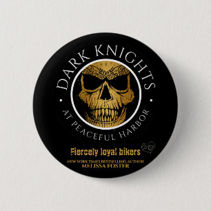 Macaron Rond 5 Cm Bouton du logo de Dark Knights