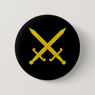 Macaron Rond 5 Cm Bouton du maréchal SCA Knight