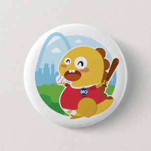 Macaron Rond 5 Cm Bouton du Missouri VIPKID