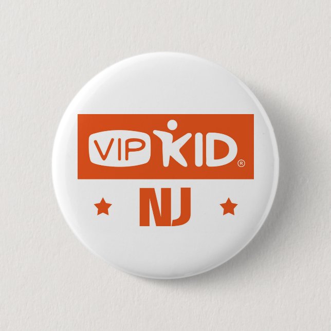 Macaron Rond 5 Cm Bouton du New Jersey VIPKID (Devant)