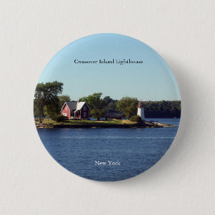 Macaron Rond 5 Cm Bouton du phare de Crossover Island