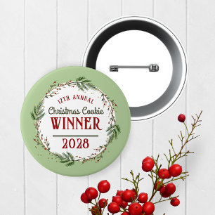 Macaron Rond 5 Cm Bouton du prix du gagnant du concours annuel des f