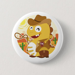 Macaron Rond 5 Cm Bouton du Texas VIPKID