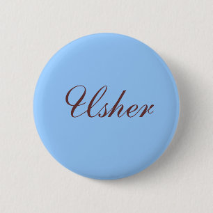 Macaron Rond 5 Cm Bouton d'Usher