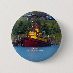Macaron Rond 5 Cm bouton Edna G.