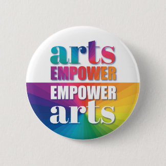 Macaron Rond 5 Cm Bouton EMPOWER The Arts