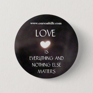 Macaron Rond 5 Cm Bouton en forme de coeur de lune