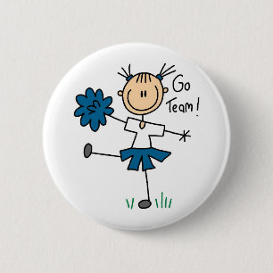 Macaron Rond 5 Cm Bouton encourageant du bâton un