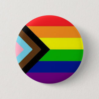 Macaron Rond 5 Cm Bouton épinglé LGBTQ+ Progrès