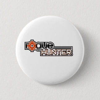 Macaron Rond 5 Cm Bouton escroc de chasseur (logo)