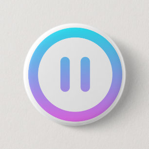 Macaron Rond 5 Cm Bouton et broche de pause : Étincelle
