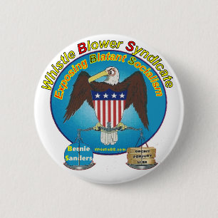 Macaron Rond 5 Cm Bouton exposant Bernie Sanders à un socialisme la